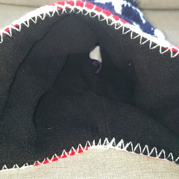 American flag winter snow hat - Picture 3 of 4